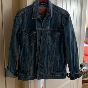 Levi Trucker Denim Jean Jacket - Large